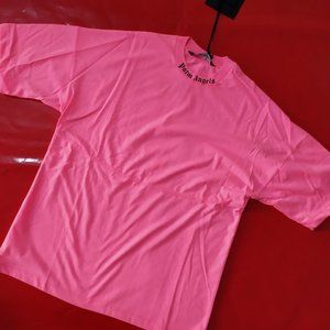 PALM ANGELS MEN SHORT SLEEVE TSHIRT OVER SIZE